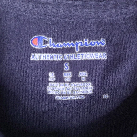 Oakwood University T-Shirt Adult Small Blue Champion‎ Short Sleeve Cotton - Picture 5 of 11